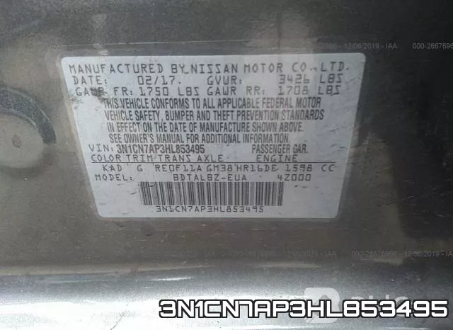 3N1CN7AP3HL853495 фото 10