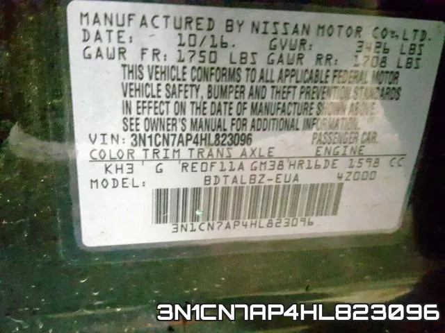 3N1CN7AP4HL823096 фото 2
