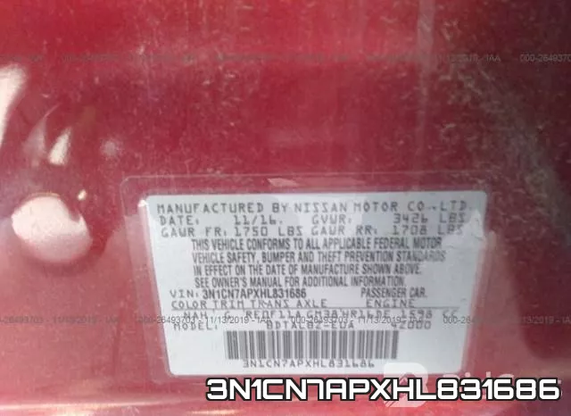 3N1CN7APXHL831686 фото 10