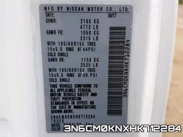 3N6CM0KNXHK712284 фото 2