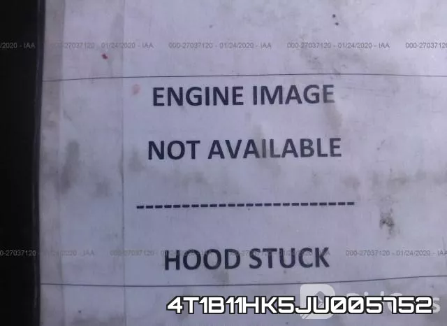 4T1B11HK5JU005752 фото 2