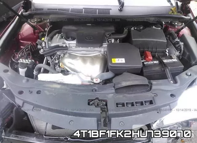 4T1BF1FK2HU739070 фото 2