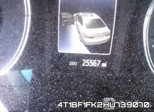 4T1BF1FK2HU739070 фото 8