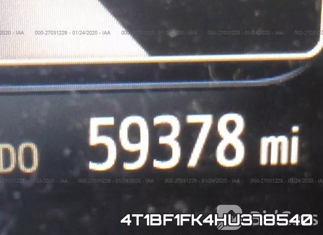 4T1BF1FK4HU378540 фото 8