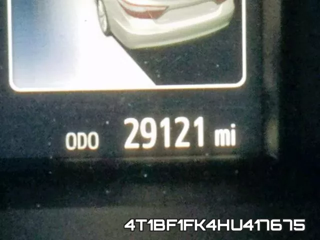 4T1BF1FK4HU417675 фото 9