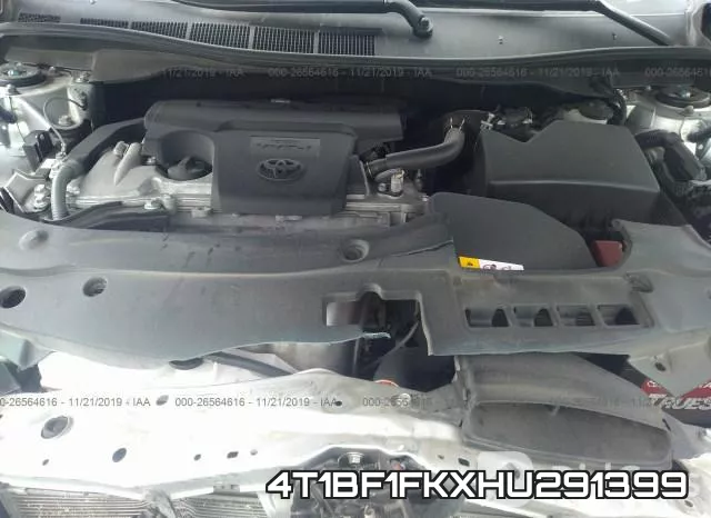 4T1BF1FKXHU291399 фото 2
