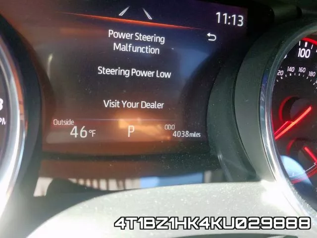 4T1BZ1HK4KU029888 фото 9