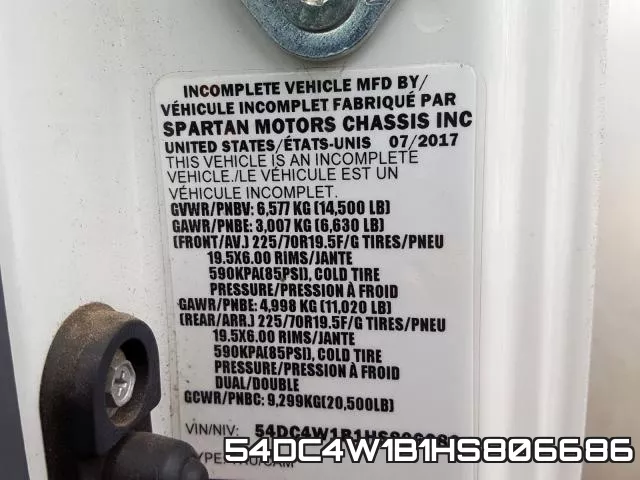 54DC4W1B1HS806686 фото 2