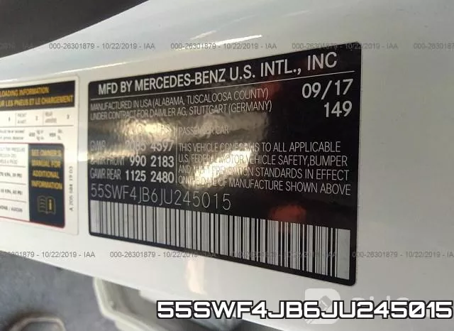 55SWF4JB6JU245015 фото 10