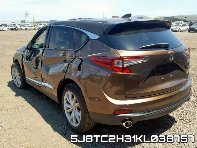 5J8TC2H31KL038757 фото 4