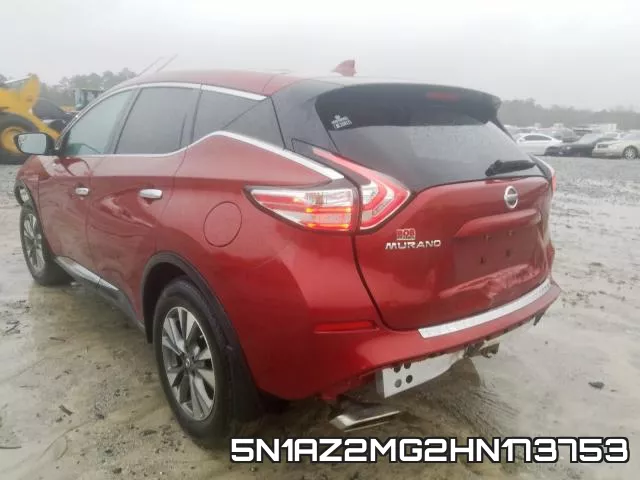 5N1AZ2MG2HN173753 фото 4