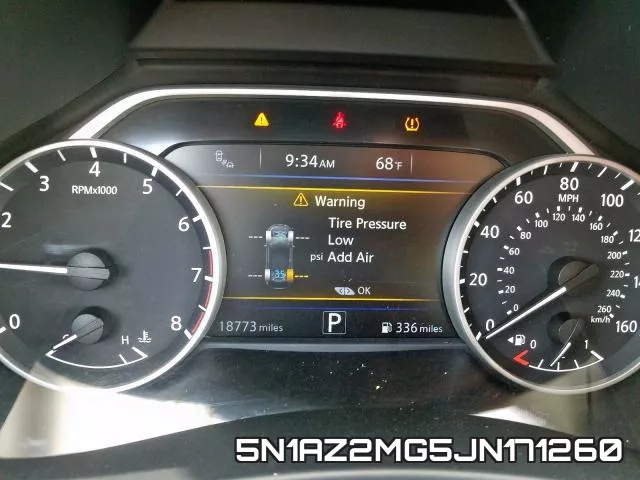 5N1AZ2MG5JN171260 фото 9