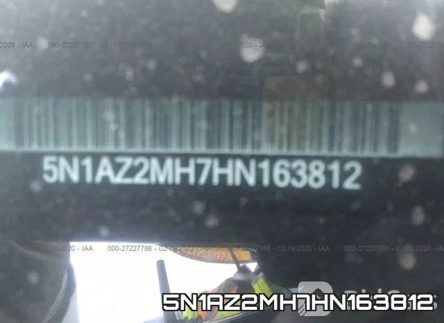 5N1AZ2MH7HN163812 фото 10