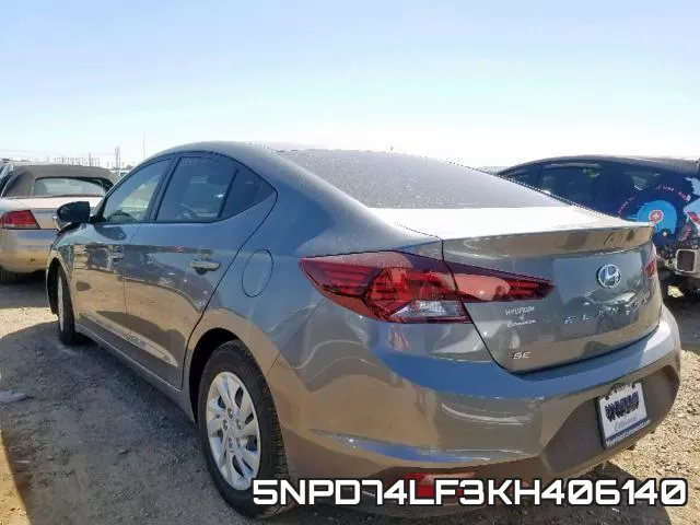 5NPD74LF3KH406140 фото 4