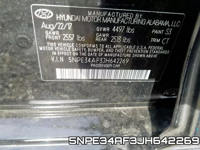 5NPE34AF3JH642269 фото 2