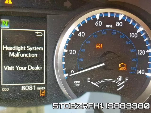 5TDBZRFH1JS883380 фото 9