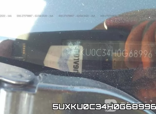 5UXKU0C34H0G68996 фото 10