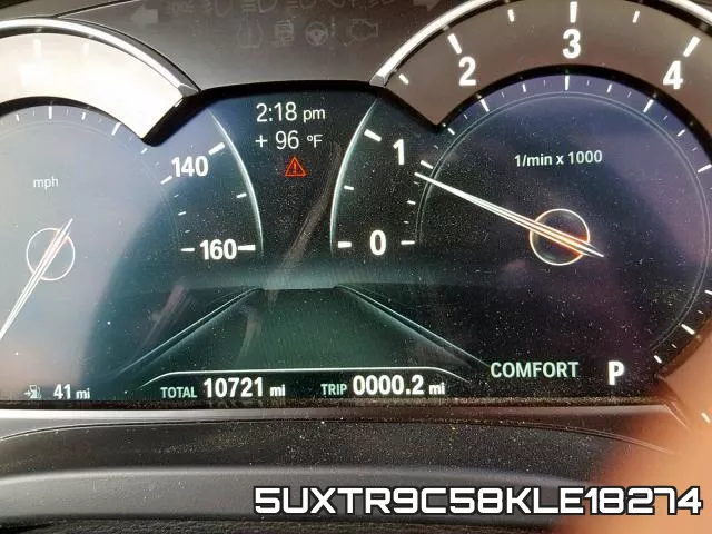 5UXTR9C58KLE18274 фото 9