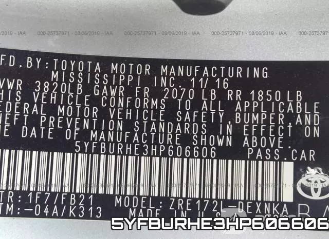 5YFBURHE3HP606606 фото 10