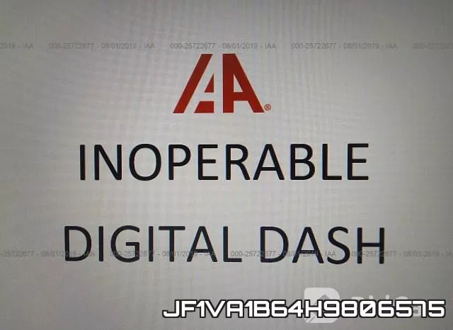 JF1VA1B64H9806575 фото 8