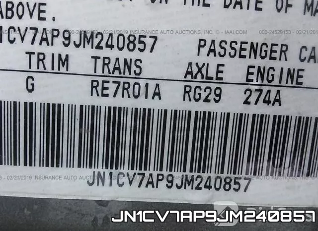 JN1CV7AP9JM240857 фото 10