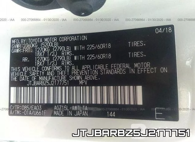 JTJBARBZ5J2177751 фото 10