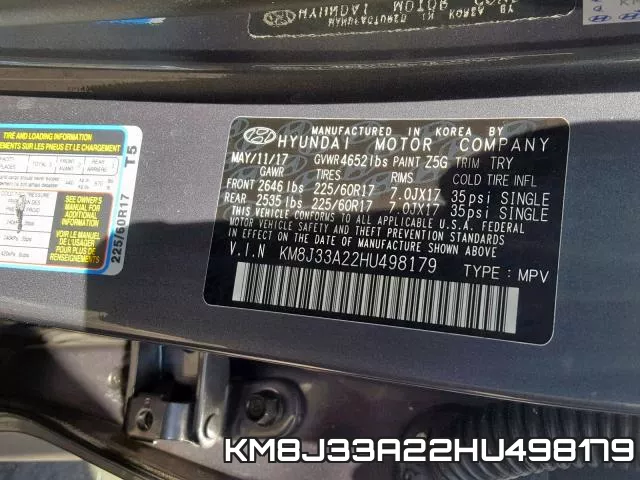 KM8J33A22HU498179 фото 2