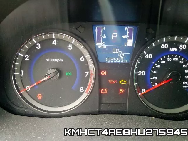 KMHCT4AE8HU275945 фото 9
