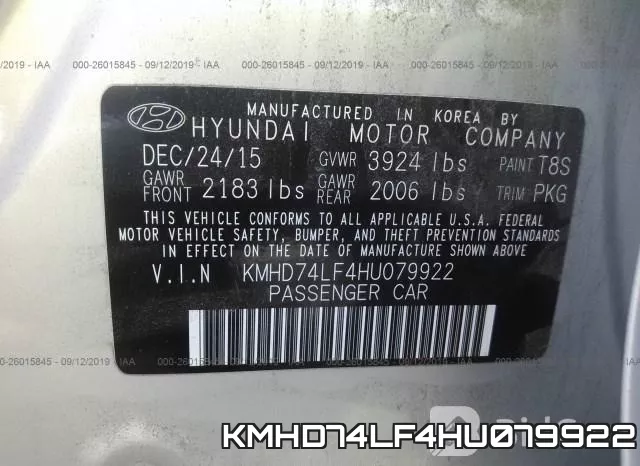 KMHD74LF4HU079922 фото 10