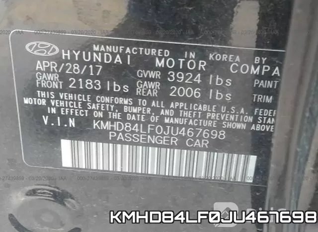 KMHD84LF0JU467698 фото 10