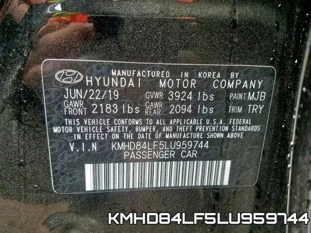 KMHD84LF5LU959744 фото 2