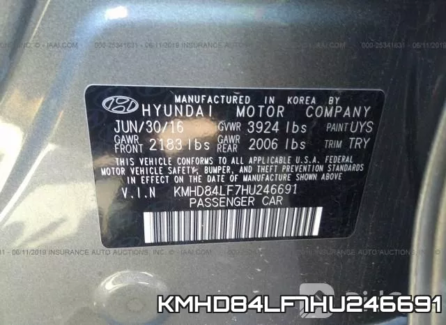 KMHD84LF7HU246691 фото 10