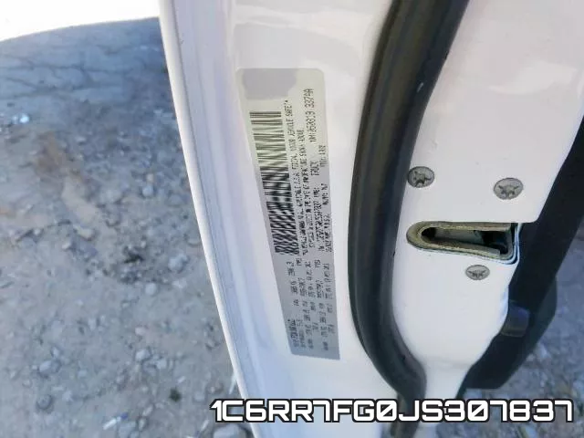 1C6RR7FG0JS307837 фото 2