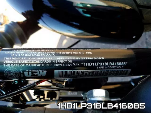 1HD1LP318LB416085 фото 2