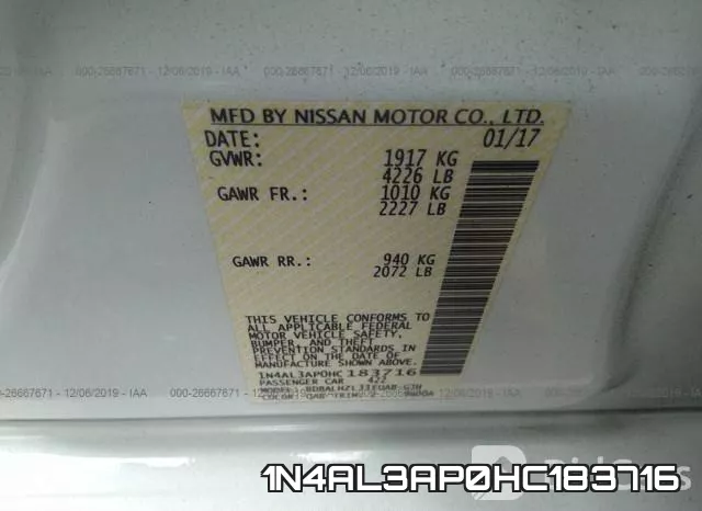 1N4AL3AP0HC183716 фото 10