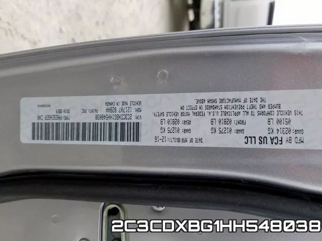 2C3CDXBG1HH548038 фото 2