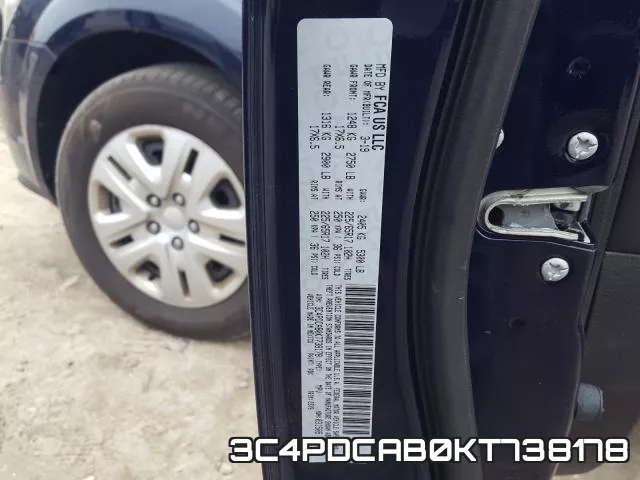 3C4PDCAB0KT738178 фото 2