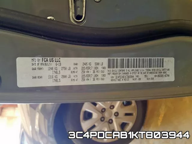 3C4PDCAB1KT803944 фото 2