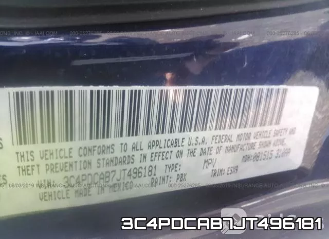 3C4PDCAB7JT496181 фото 10