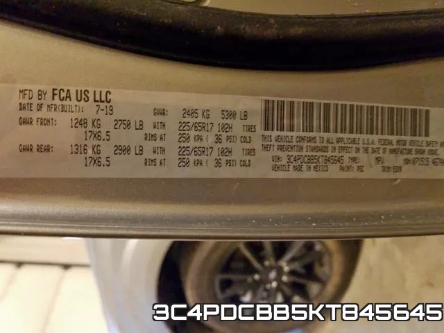 3C4PDCBB5KT845645 фото 2