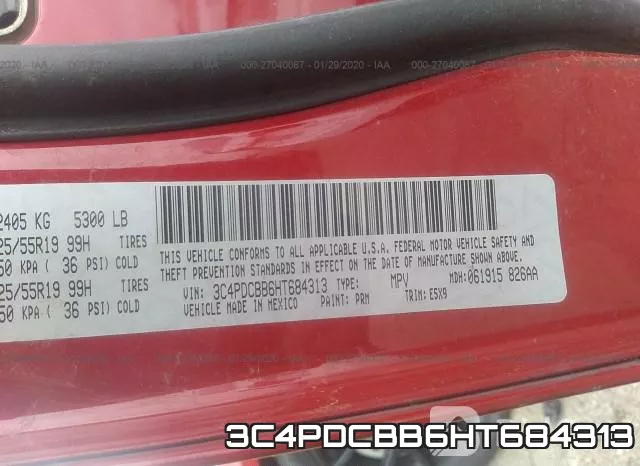 3C4PDCBB6HT684313 фото 10