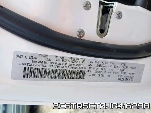 3C6TR5CT0JG416298 фото 2