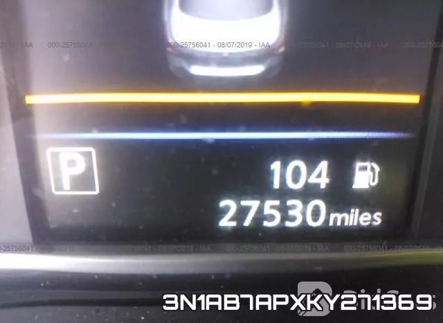 3N1AB7APXKY271369 фото 8