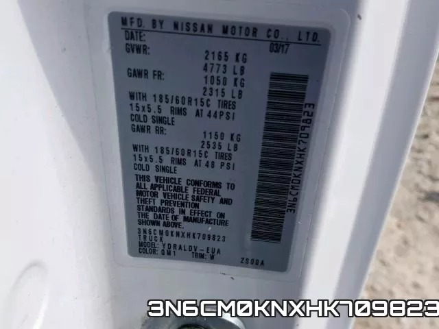 3N6CM0KNXHK709823 фото 2
