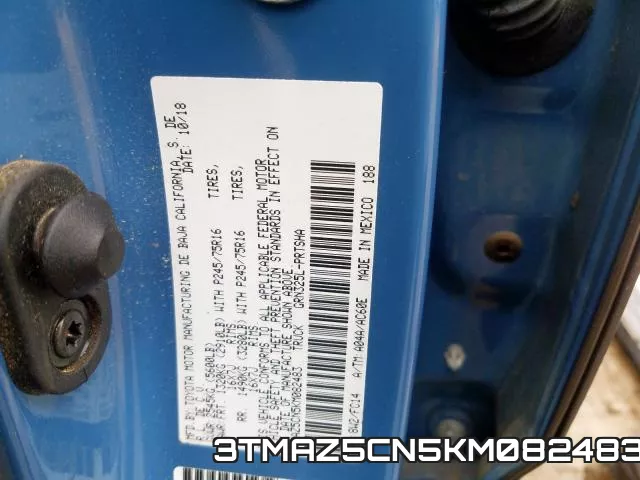 3TMAZ5CN5KM082483 фото 2
