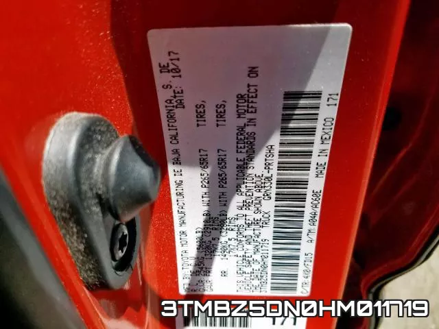 3TMBZ5DN0HM011719 фото 2