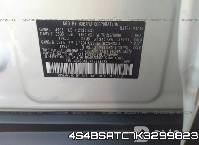4S4BSATC7K3299823 фото 10