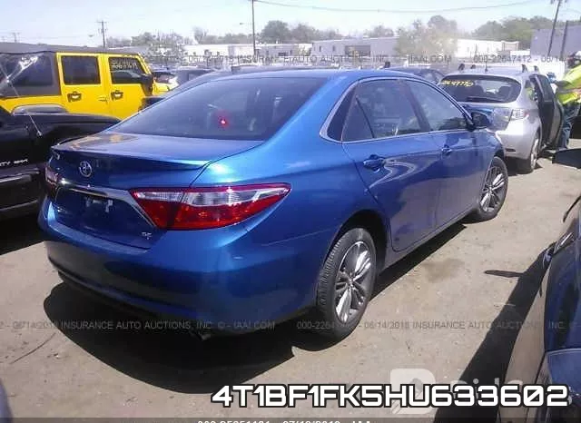 4T1BF1FK5HU633602 фото 5