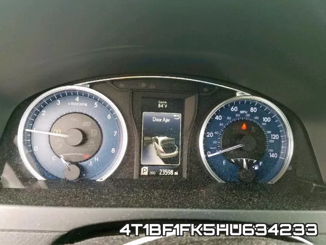 4T1BF1FK5HU634233 фото 9