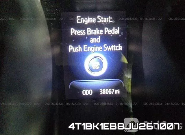 4T1BK1EB8JU267007 фото 8